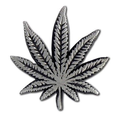 Pot Leaf Lapel Pin