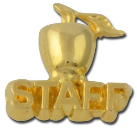 Staff with Apple Lapel Pin
