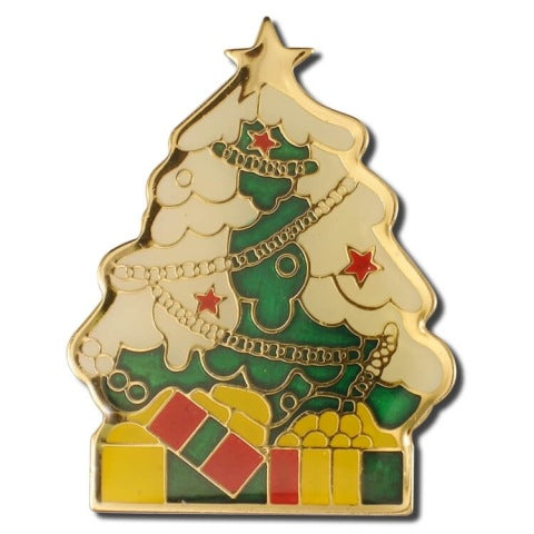 Xmas Tree Lapel Pin