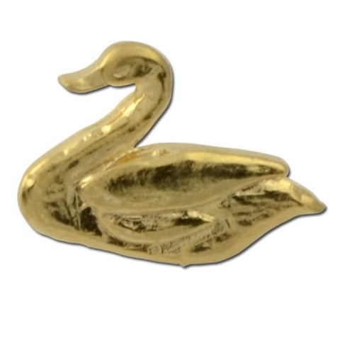 Swan Lapel Pin