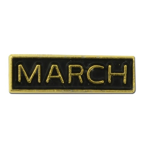 Months Of The Year Lapel Pin