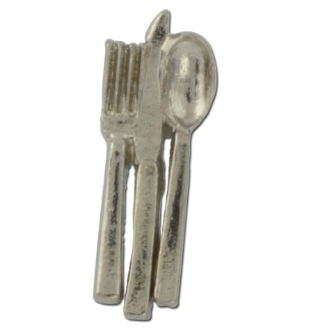 Silverware Lapel Pin