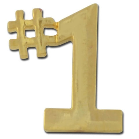 #1 Style 2 Lapel Pin