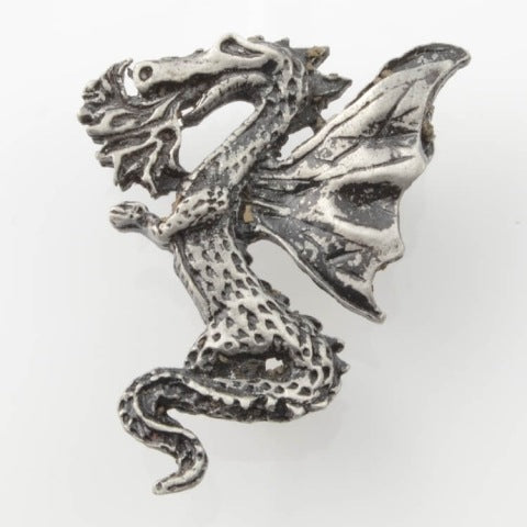 Fire Breathing Dragon Lapel Pin
