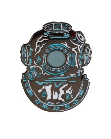 Dive Helmet Pin