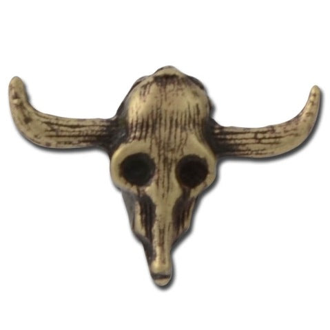 Cow Skull Lapel Pin