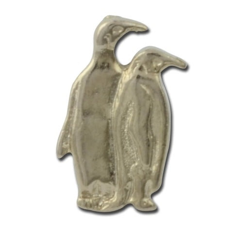 Double Penguin Lapel Pin