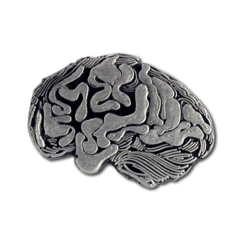 Anatomical Human Brain Lapel Pin