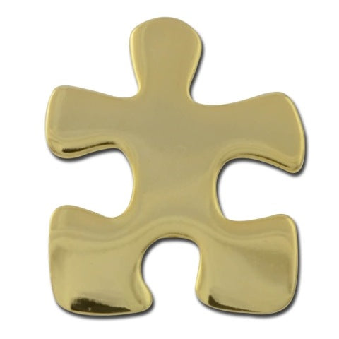 Crucial Puzzle Piece Lapel Pin