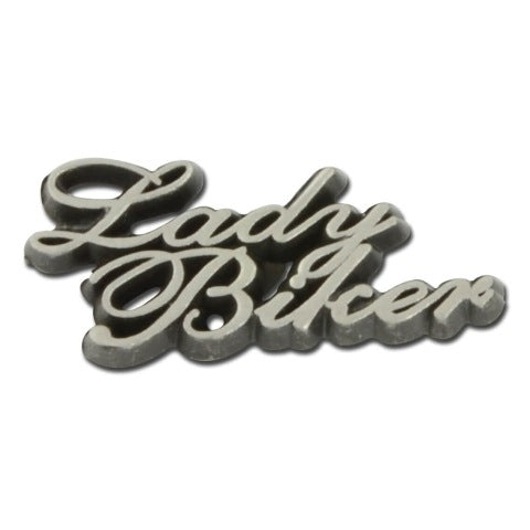 Lady Biker Laple Pin