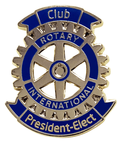 Rotary International - Club President Elect Lapel Pin
