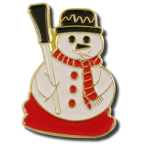 Snowman Lapel Pin