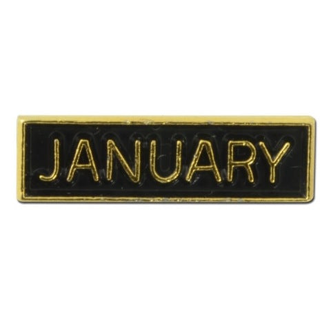 Months Of The Year Lapel Pin