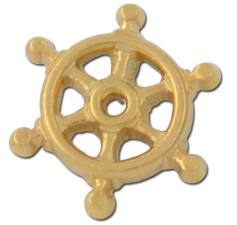 Ships Wheel Lapel Pin