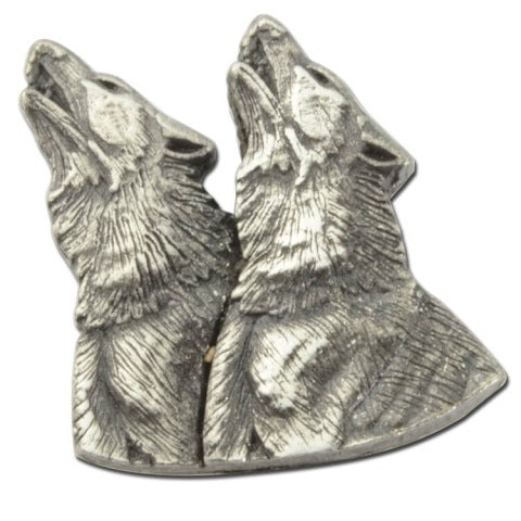 Howling Wolves Lapel Pin