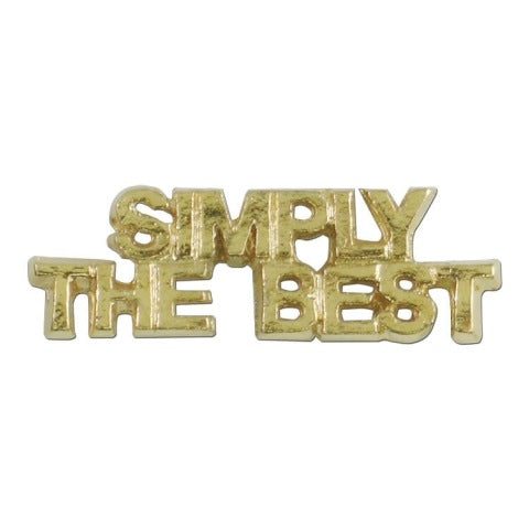 Simply The Best Lapel Pin