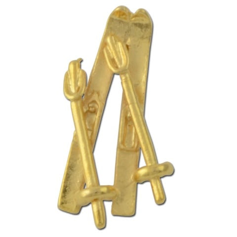 Skis Lapel Pin