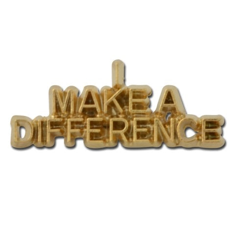 I Make A Difference Lapel Pin