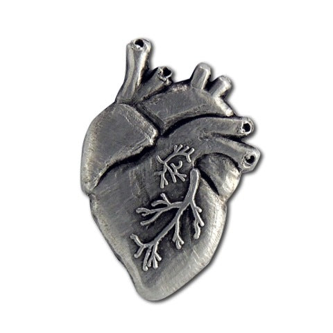 Human Heart Lapel Pin