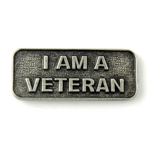 I Am A Veteran Lapel Pin