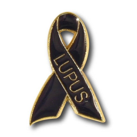 Lupus Awareness Ribbon Lapel Pin