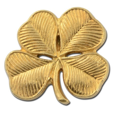 Four Leaf Clover Lapel Pin