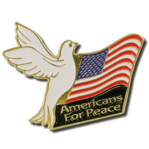 Americans for Peace Lapel Pin