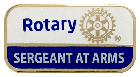 Rotary International - Master Brand Sergeant At Arms Lapel Pin