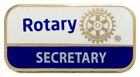 Rotary International - Master Brand Secretary Lapel Pin