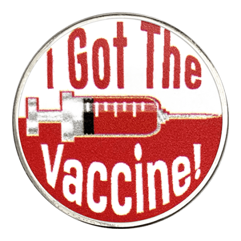 I Got The Vaccine Lapel Pin